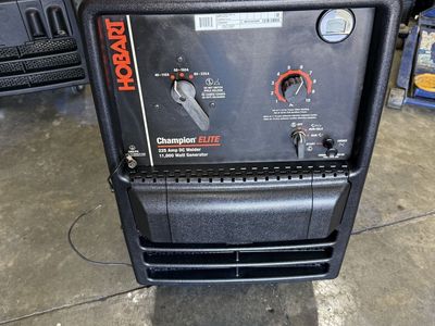 Hobart Champion Elite 225 Amp DC Welder / 11,000 Watt Generator
