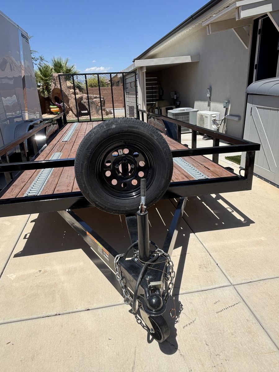 2023 7x18' Tandem Axle ATV Trailer