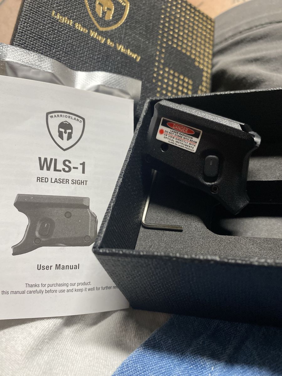 Warriorland WLS-109 Red Laser Sight - Never Used, New Condition