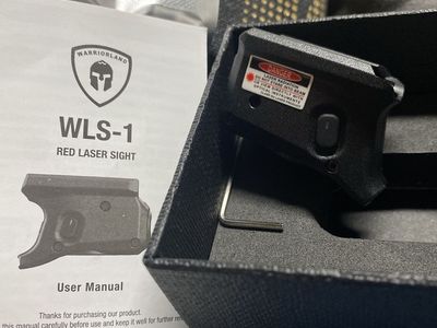 Warriorland WLS-109 Red Laser Sight - Never Used, New Condition
