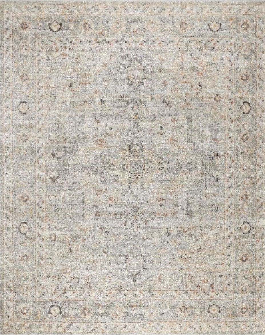 New. Oushak Style 10x14 Traditional Distressed Pattern Area Rug