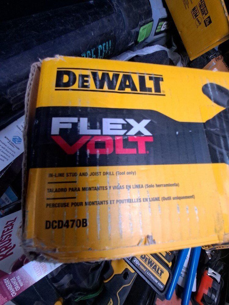 dewalt 60v.  right angle joist drill