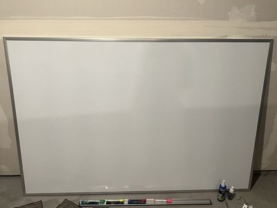 Quartet 6’ x 4’ Mounted White Board