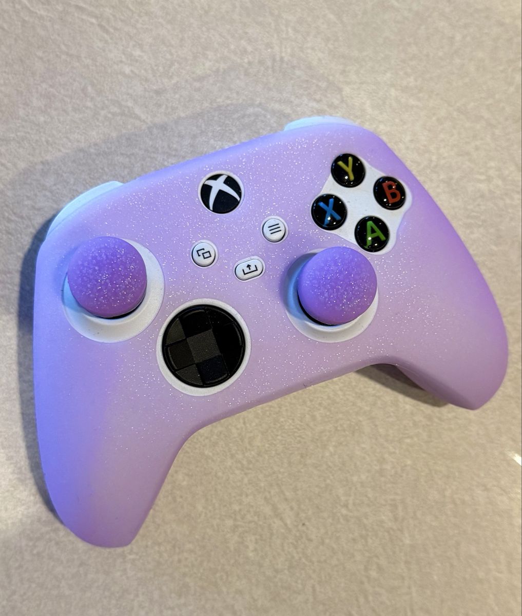 Xbox Wireless Controller for Xbox Series X|S with lavender sleeve