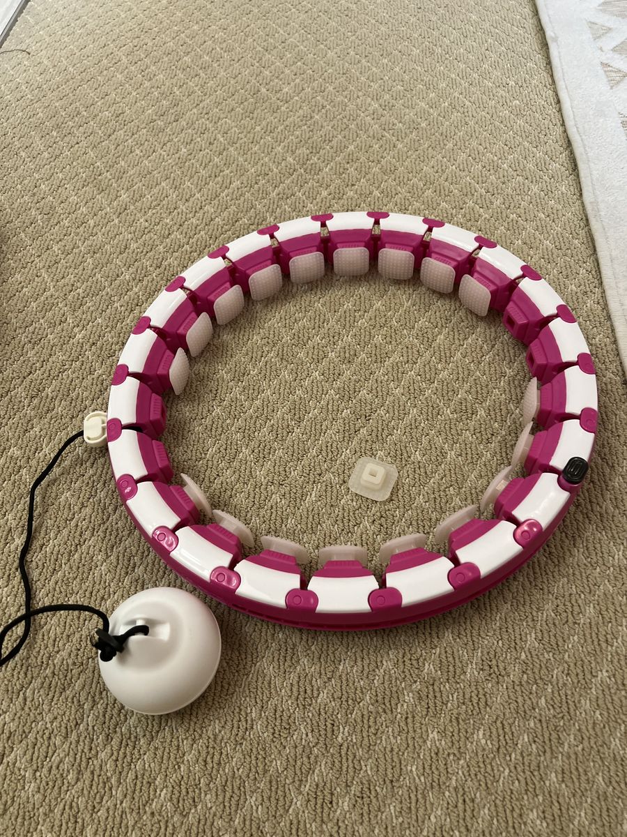 Workout weighted hula hoop