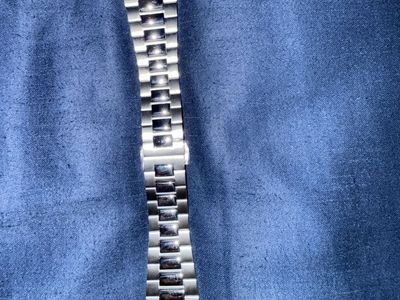 Stainless Steel Watch Bracelet Replacement Band, Silver