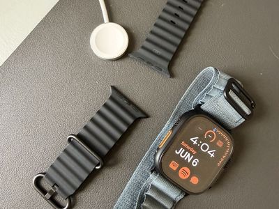 Apple Watch Ultra 3 Smart Watch GPS + Cellular, with Charger & Extra Band