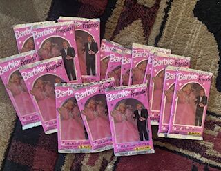 Barbie and Friends trading cards