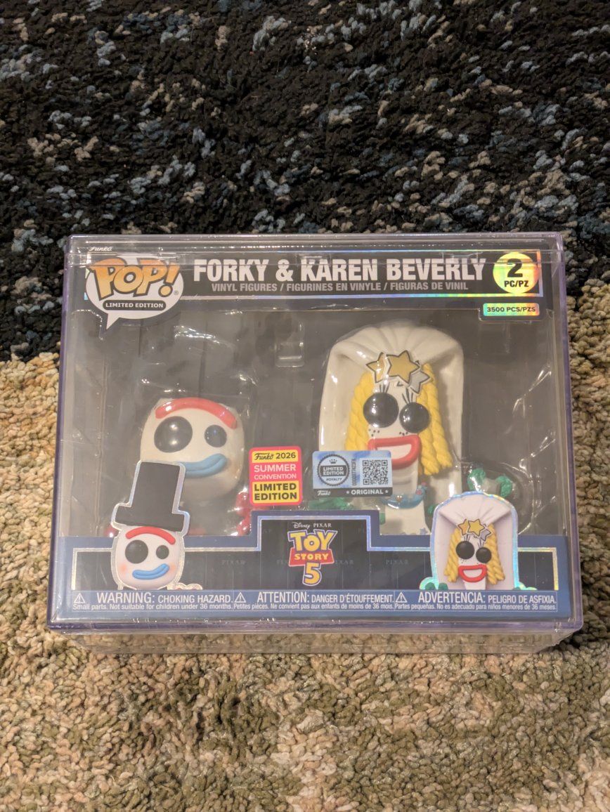 Funko sdcc shared Forky 2pk