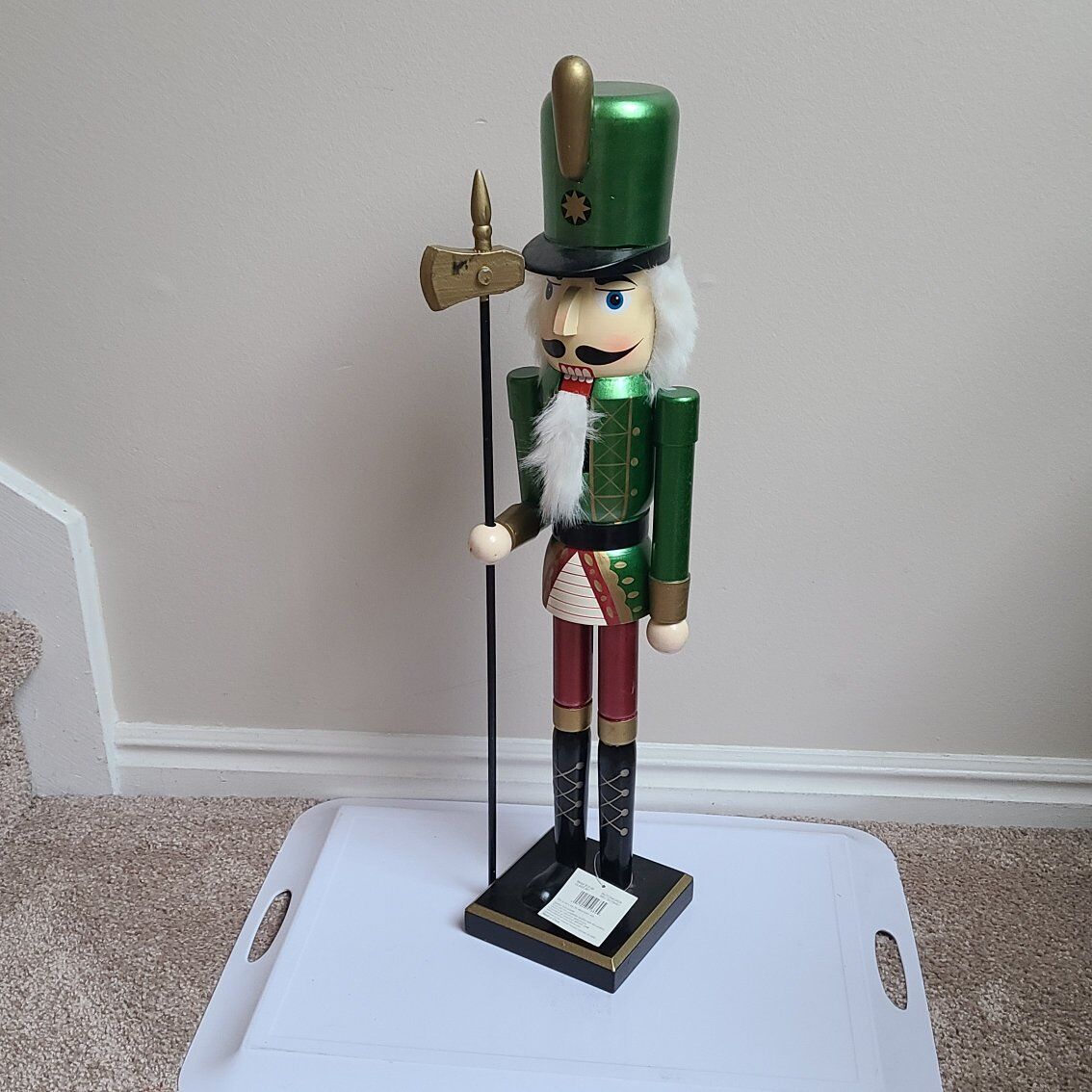 Tall Green Nutcracker