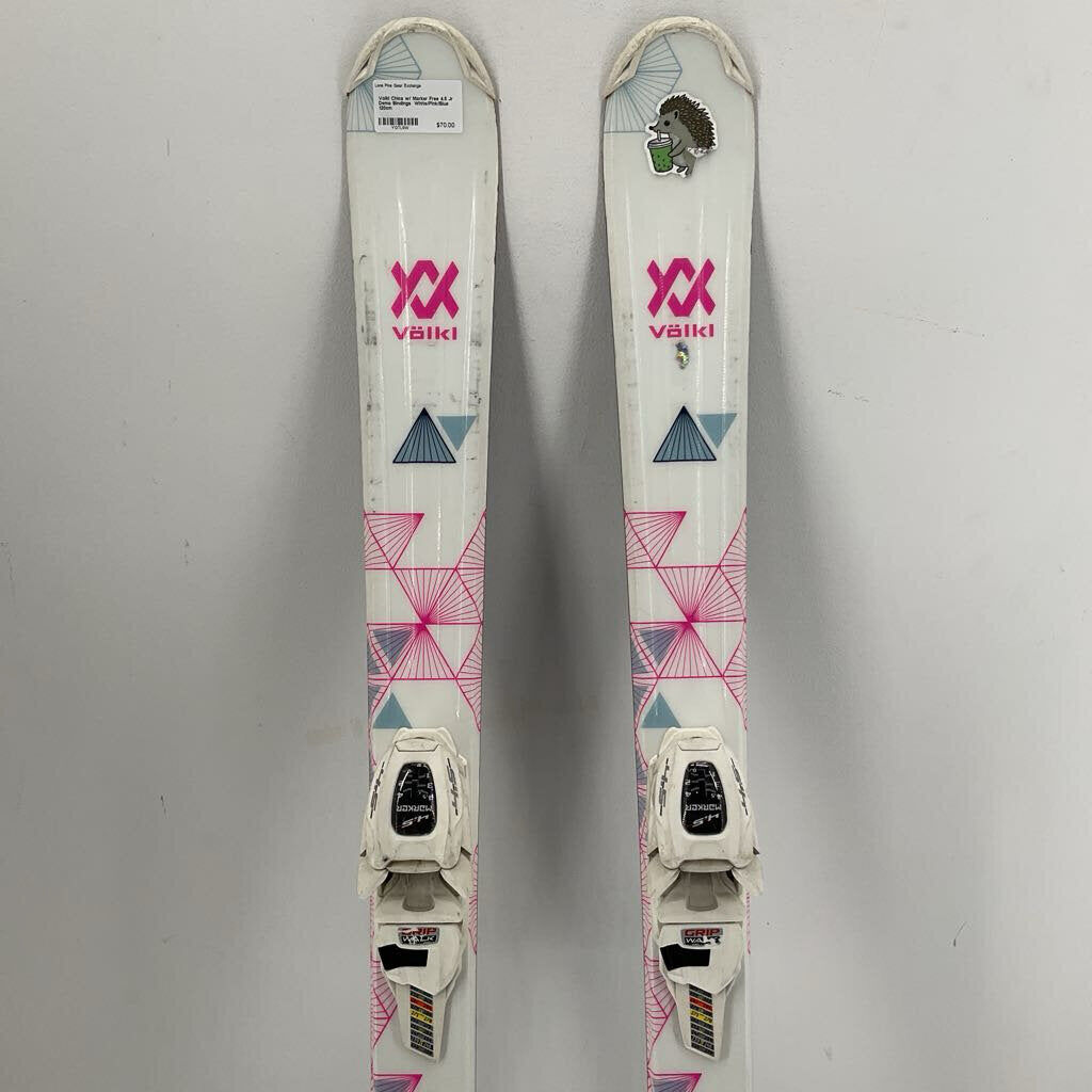 Volkl Chica w/ Marker Free 4.5 Jr Demo Bindings