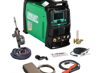 Everlast Lightning 212 MTS 210a Multi Process welder TIG AC/DC Stick Mig