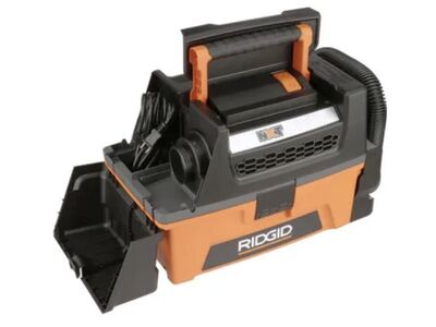 RIDGID 3 Gal. 5.0 Peak HP NXT Shop Vacuum Wet Dry Vac with Fine Dust Filter, Telescoping Wand, Accessories HD0300B