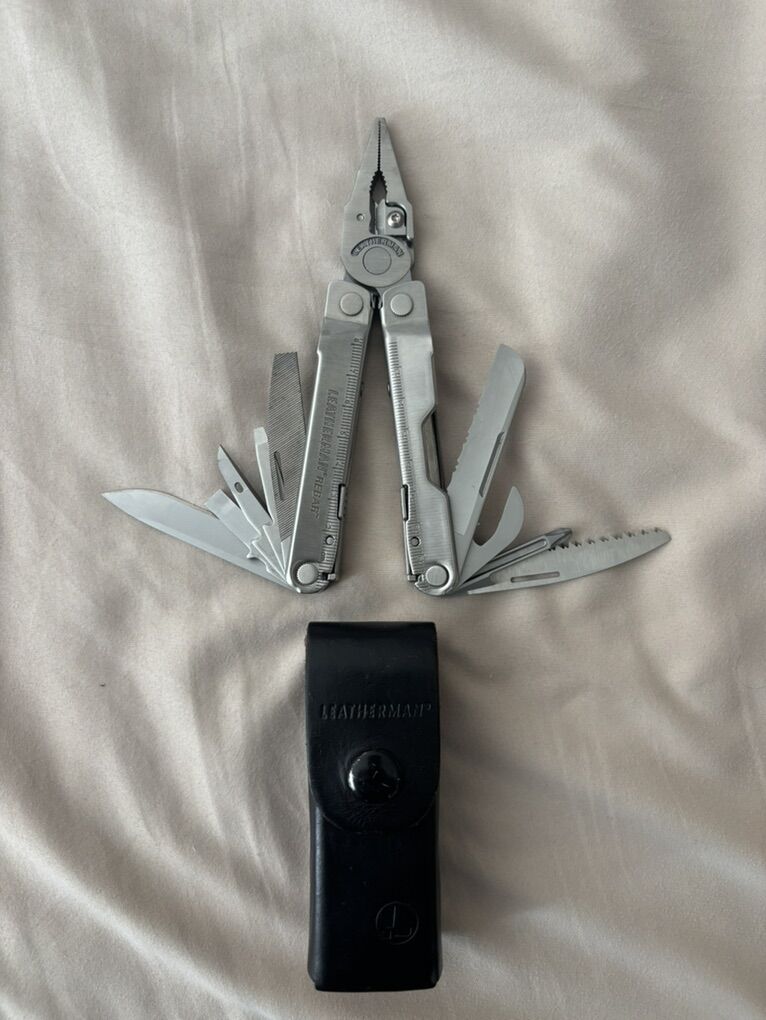 Leatherman Rebar + Leather Sheath
