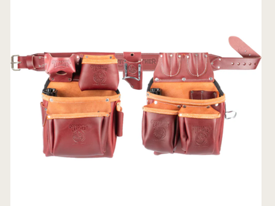 Stronghold big oxy tool belt set up. Occidental leather.