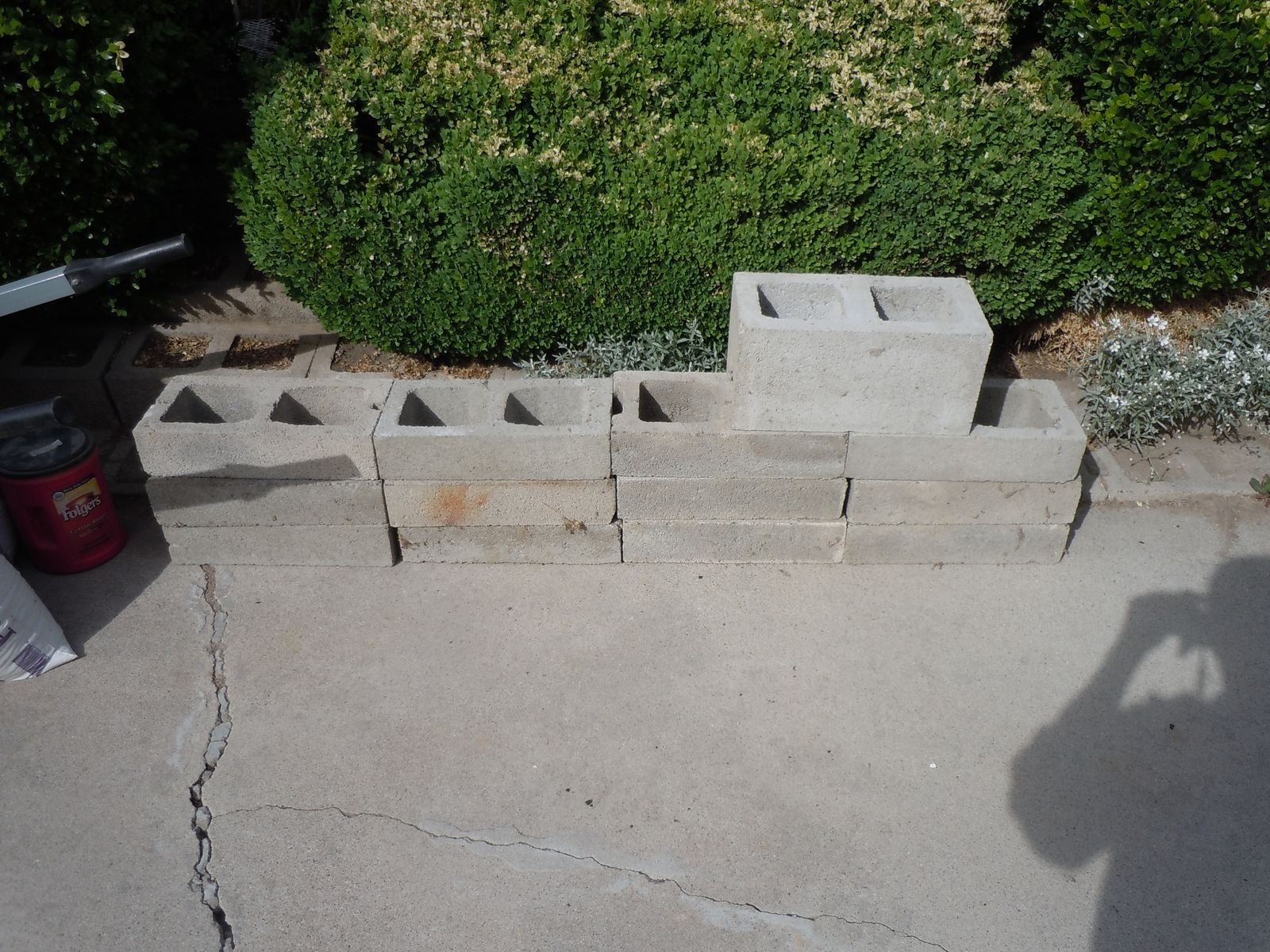Cinder blocks