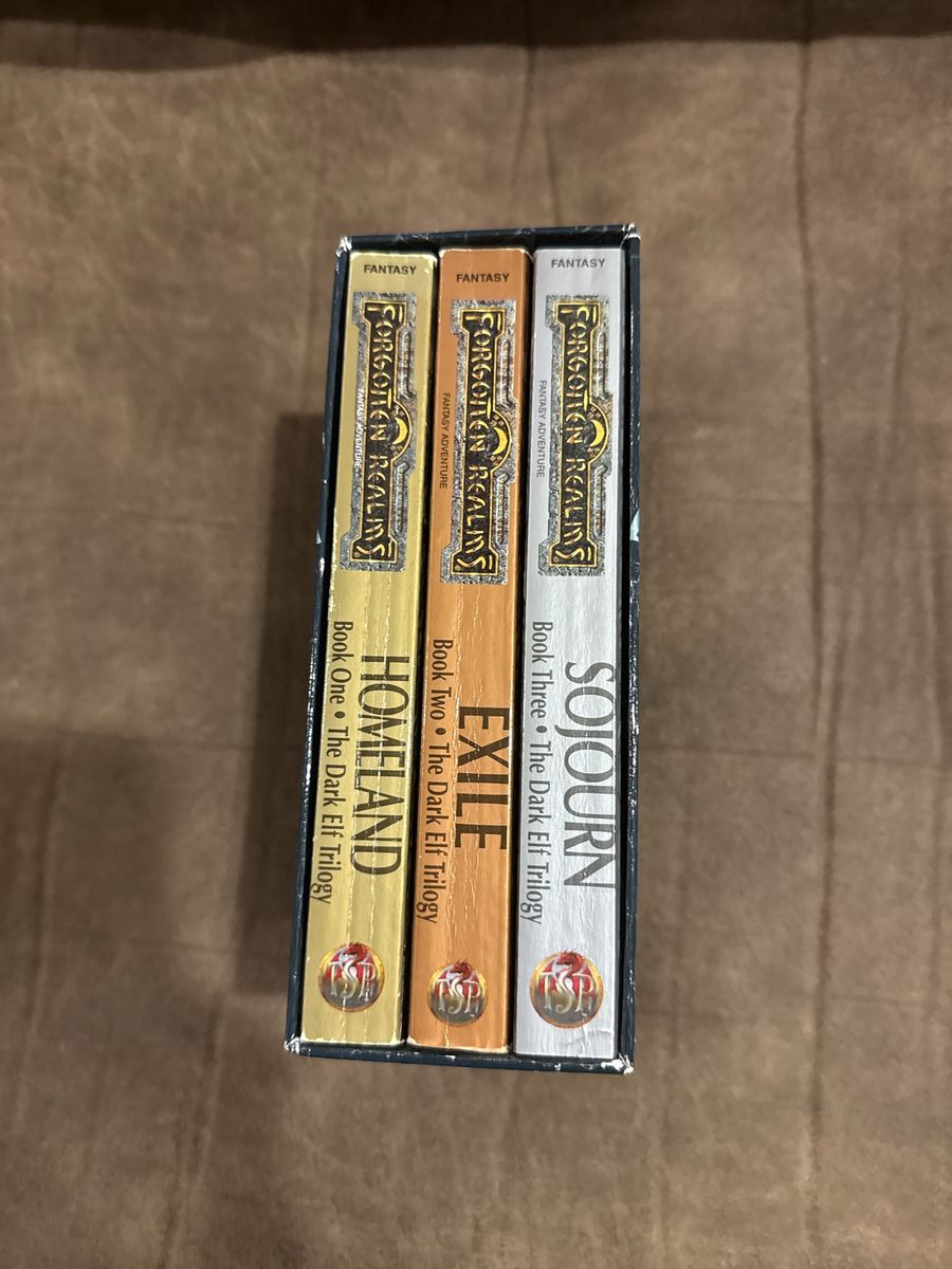 The Dark Elf Trilogy Boxed Set: Homeland, Exile, Sojourn by R.A. Salvatore