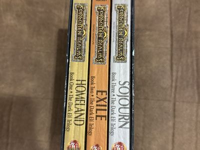 The Dark Elf Trilogy Boxed Set: Homeland, Exile, Sojourn by R.A. Salvatore