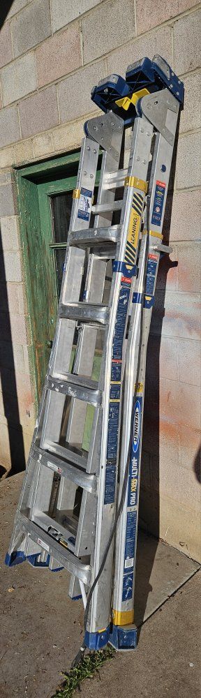 Werner Multi-Max-Pro 375 lb capacity ladder