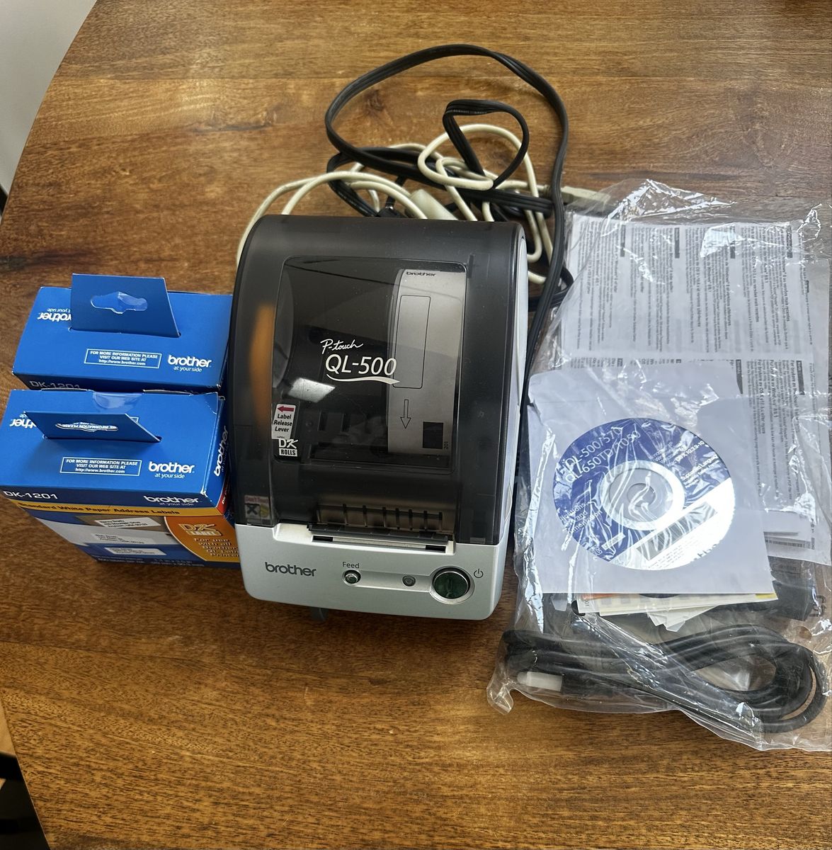Brother P-Touch  QL-500 Laser Label Printer