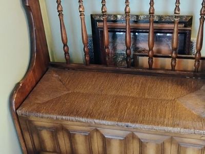 Bench with storage
