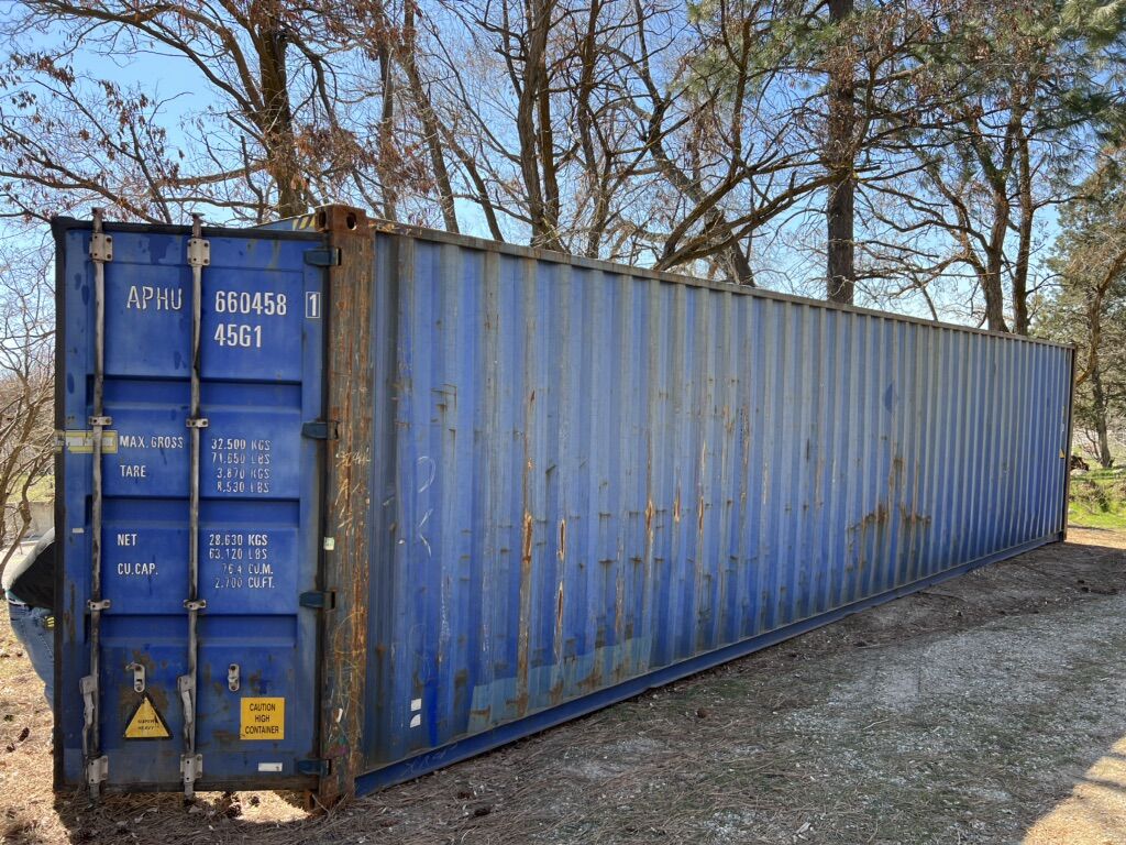 Conex 40ft High Cube Used to Ely