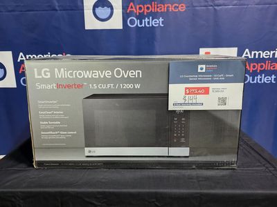 LG Countertop Microwave Oven with Smart Inverter (Smooth White), 21.41-Inch Wide, 1.5 Cu. Ft.