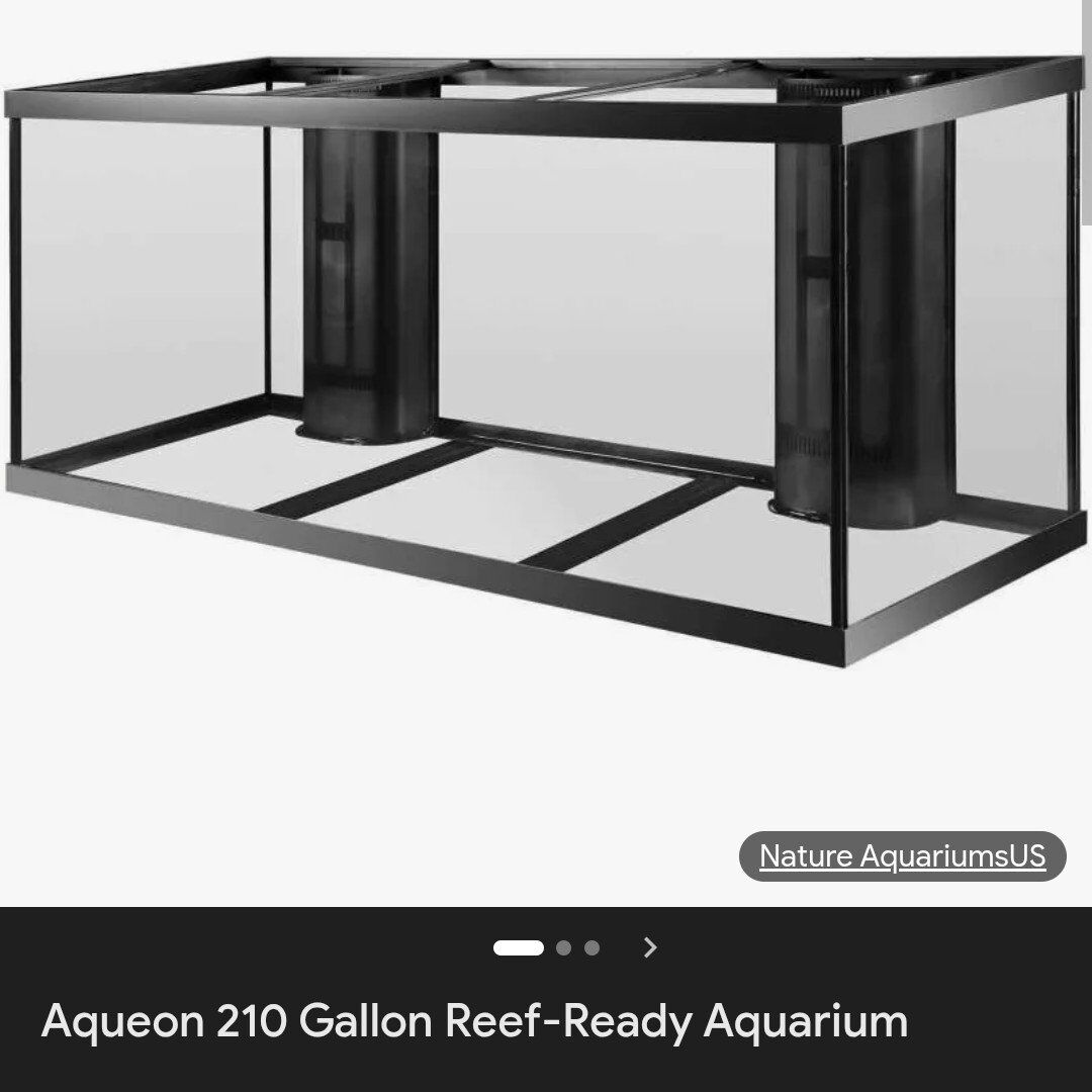 210 gallon reptile fish aquarium tank