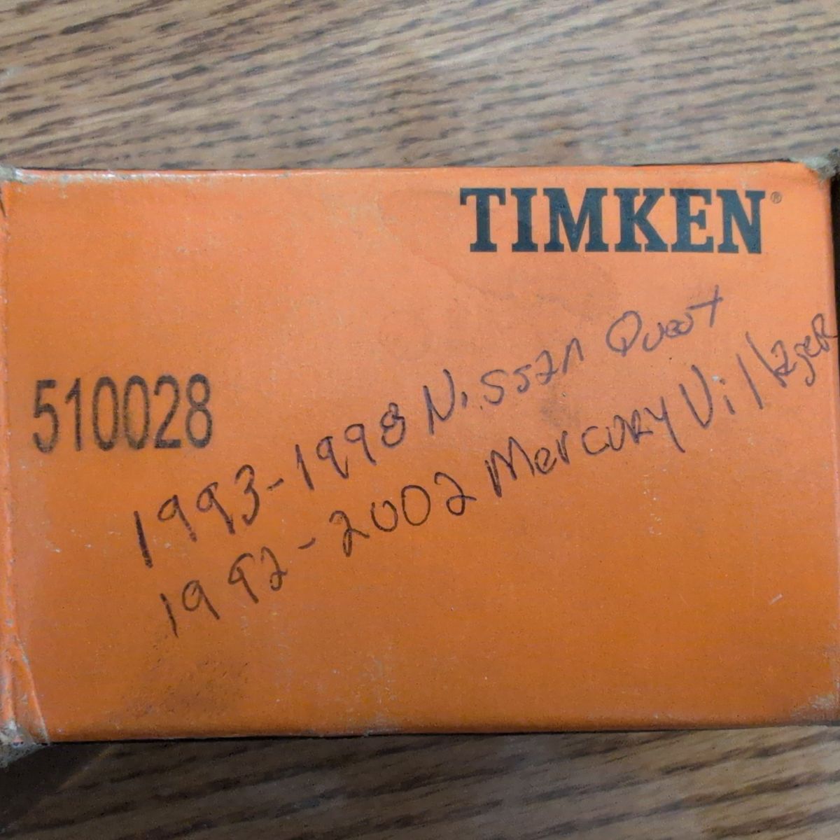 Timken Bearing