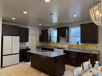 Kitchen Cabinets and Island