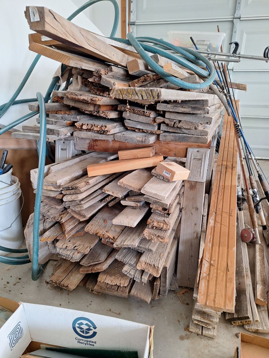 Weathered wood