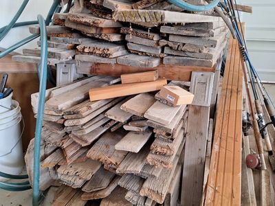 Weathered wood