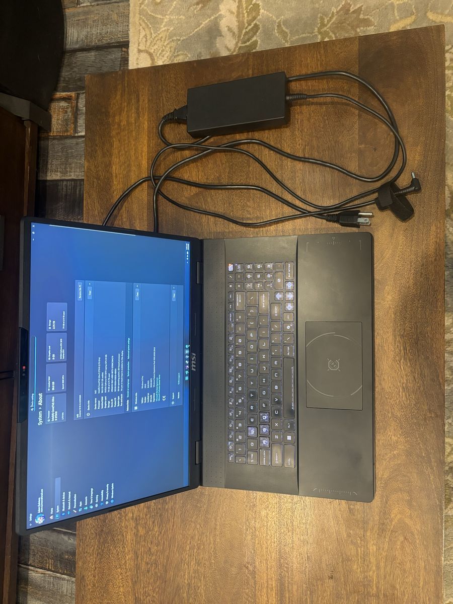MSI Crosshair 18 HX AI 18" Gaming Laptop Intel Core Ultra 9 275HX, 96 GB DDR5,  2 TB 990 Pro SSD, RTX 5070 - Trade options