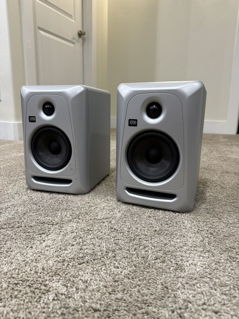 KRK Classic 5 Studio speakers