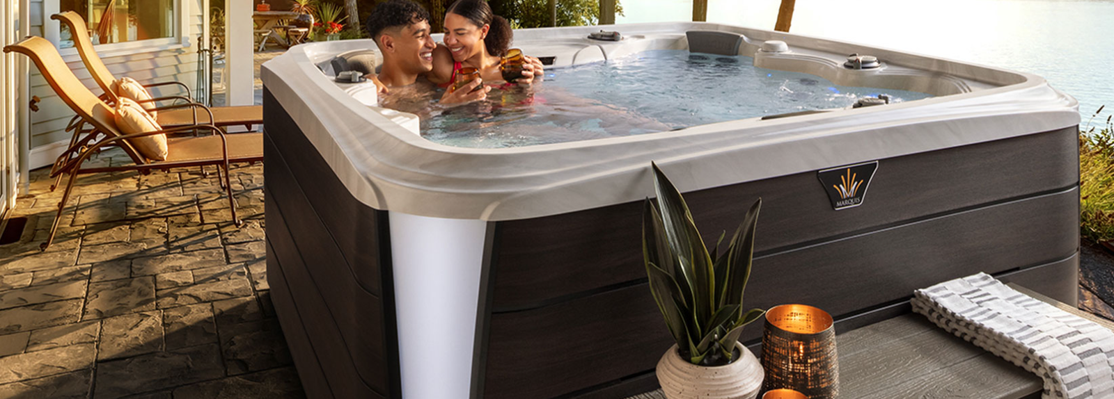 Crystal Spas 7 Person Luxury Hot Tub | 41 Jets, LED Lighting, Bluetooth Audio | Visit Our Showroom!