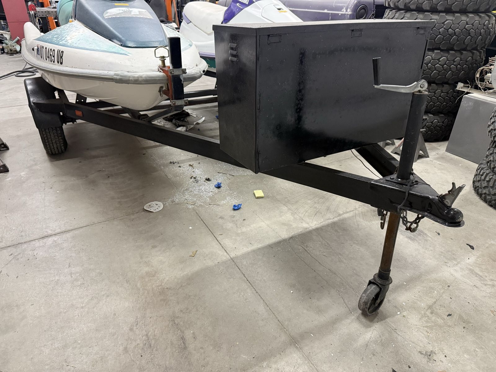 2 Place Jet Ski Trailer.