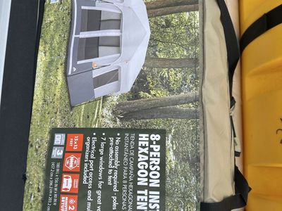Ozark Trail 8-Person Instant Hexagon Tent 15x13