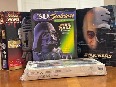 Star Wars 3-D Puzzles and Doll Collector Set