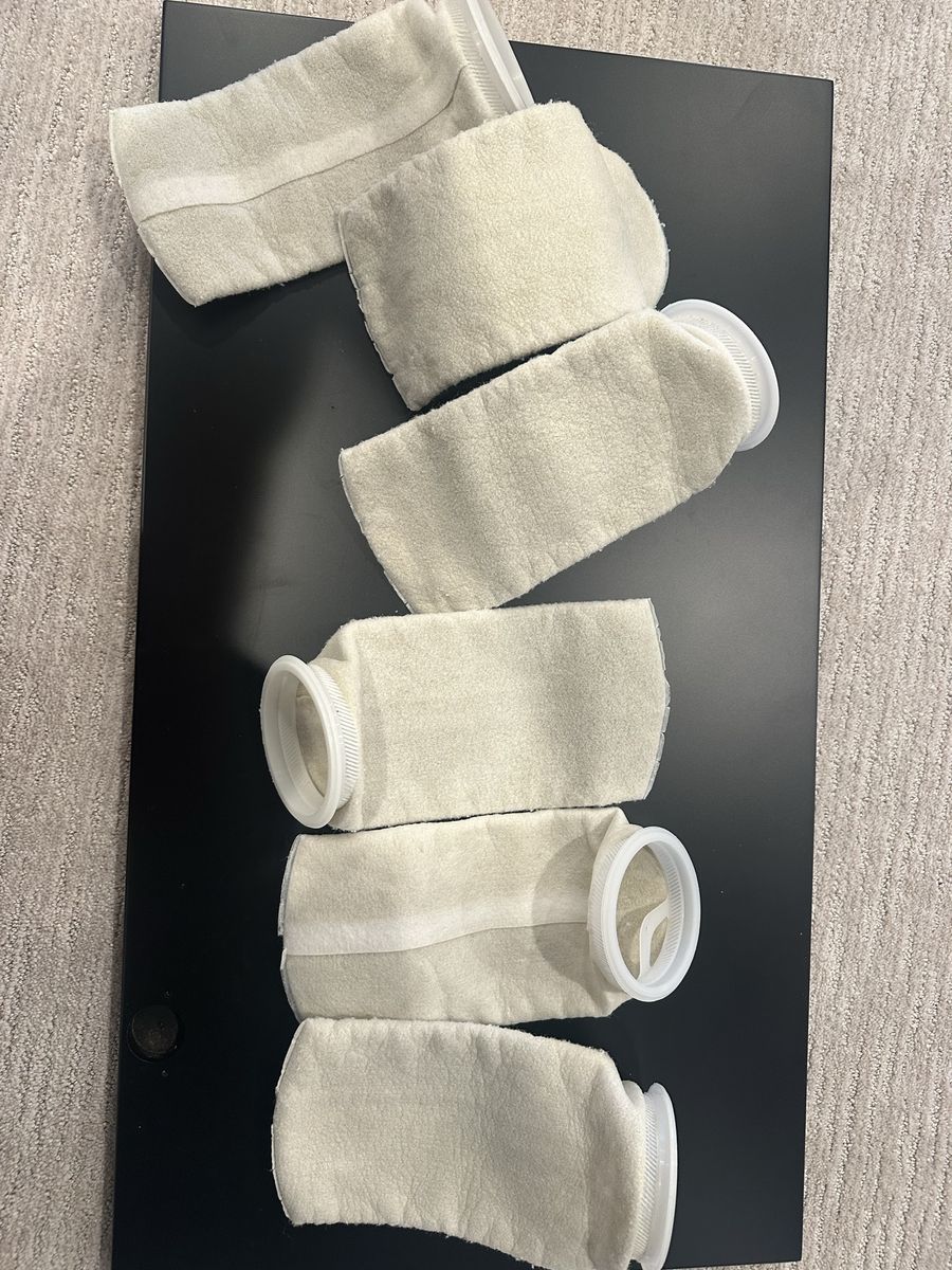 Filter Socks (6-Pack) - Reusable Mesh Filters for Skimmers
