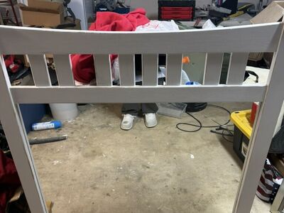 Rustic White Broyhill Mirror