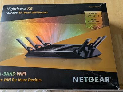Netgear X6 Nighthawk R8000 wifi router