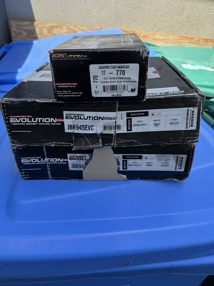 Powerstop Rear 2000-2004 Subaru Rotors & Pads