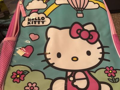 Brand new kids hello kitty backpack with tags