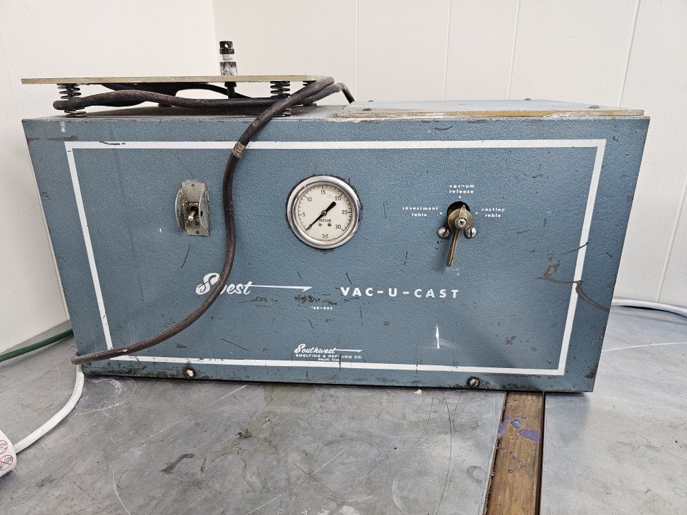 Southwest Vac-U-Cast Industrial Vacuum Casting Machine, Vintage