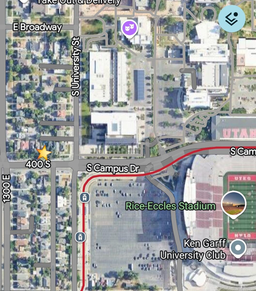 Salt Lake City - Men's Private Room Contract University of Utah U of U LEASE