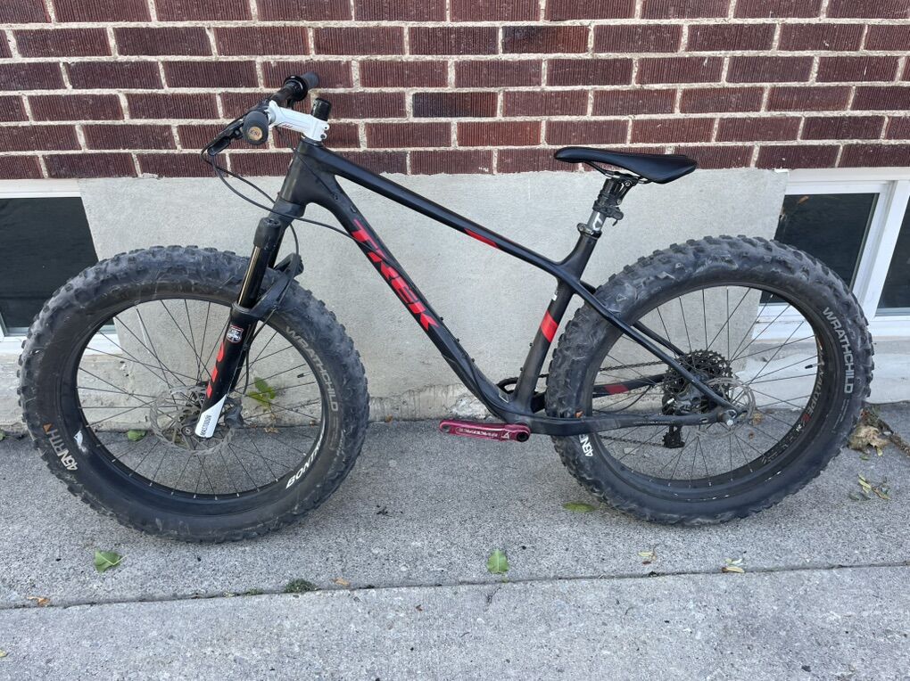 Trek Farlee 9.8 Full Carbon Fat Bike Size L