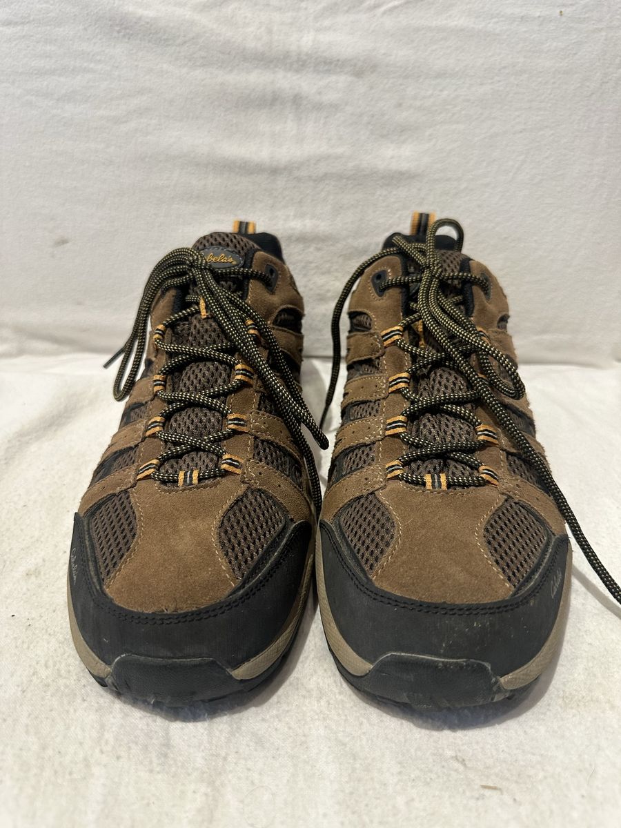 Cabela’s men’s size 12, like new Brown mesh & Leather waterproof, hiking shoes
