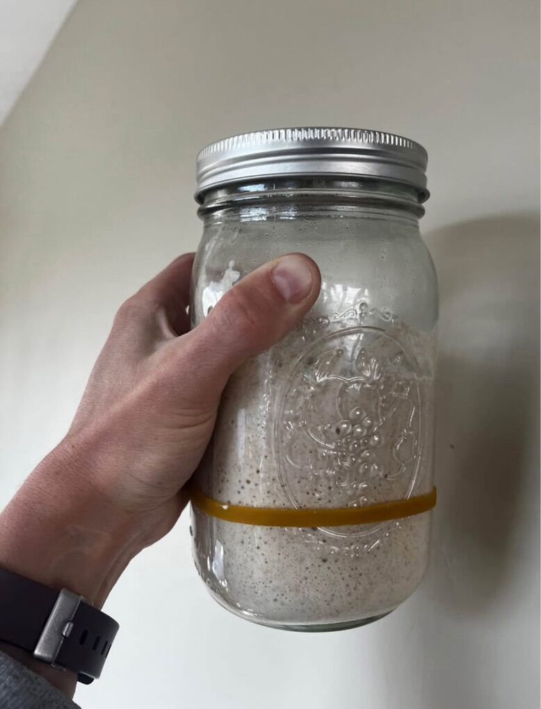 Organic Sourdough Starter & Jar