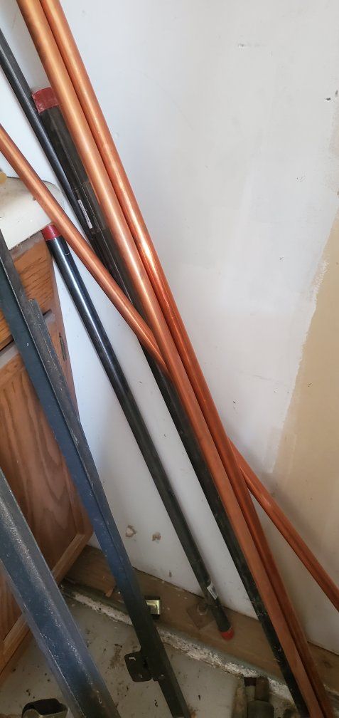 3/4" copper pipe
