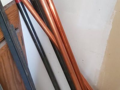 3/4" copper pipe